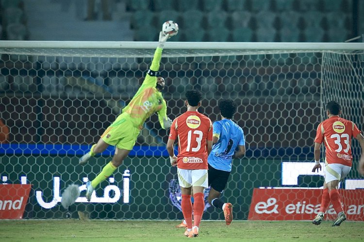في مباراة مثيرة الأهلي يفوز على غزل المحلة في دورى نايل