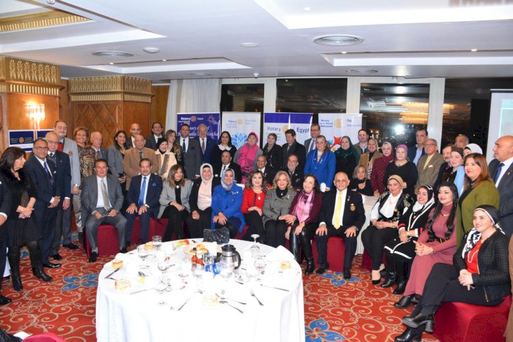روتاري مصر الجديدة يقيم ورشة عمل للتنمية الاقتصادية لتشجيع صغار المنتجين