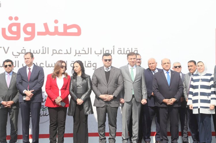 وزير الزراعة يشارك في إطلاق أكبر قافلة مساعدات لغزة ينفذها صندوق تحيا مصر