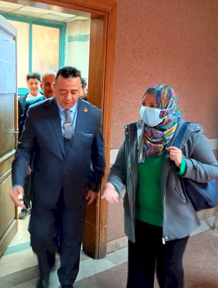 وفد حزب تحيا مصر يزور  مستشفى القصر العيني