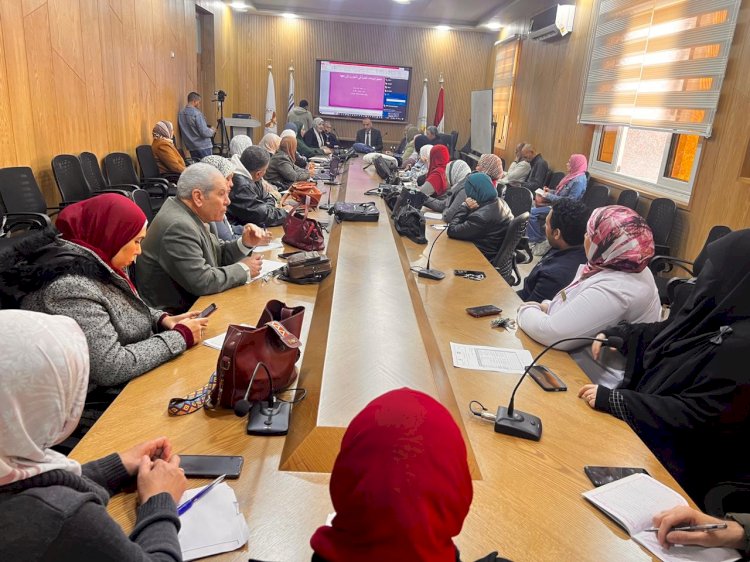 النباتات ينفذ برنامج تدريبي حول استخدام البيانات الكمية في التجارب الزراعية