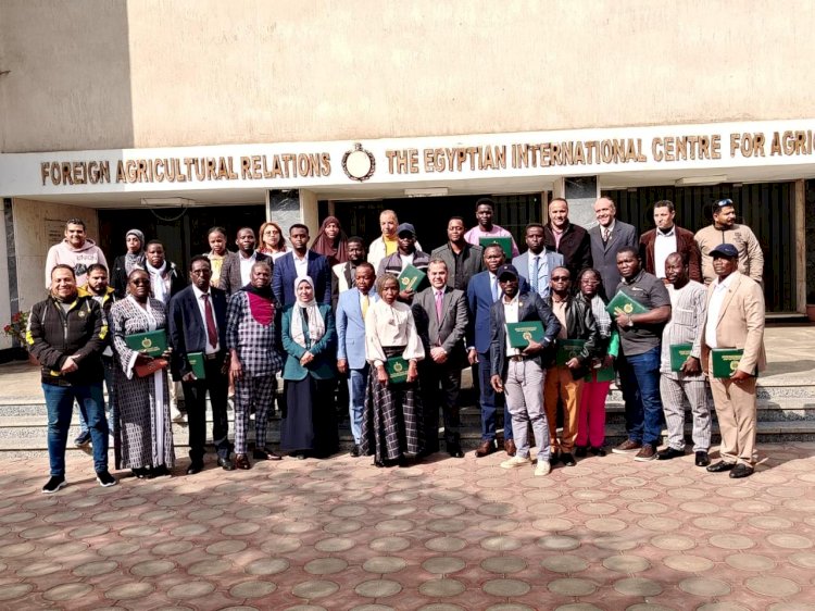 الزراعة تحتفل بتخريج20 مبعوث افريقي في برنامج الصناعات الغذائية