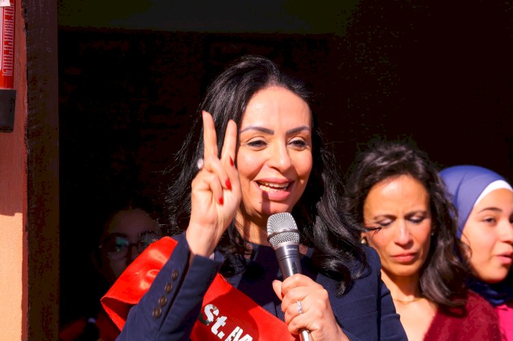 وزيرة التضامن تزور مدرسة راهبات الراعي الصالح للغات بشبرا