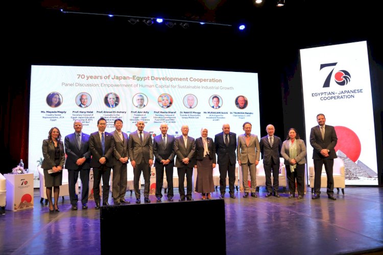 نائبة وزيرة التضامن تشهد الاحتفال  بمرور 70 عاما على التعاون التنموي الياباني