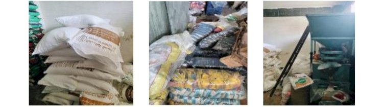 ضبط مالك مخزن مواد غذائية بدون ترخيص بالقاهرة