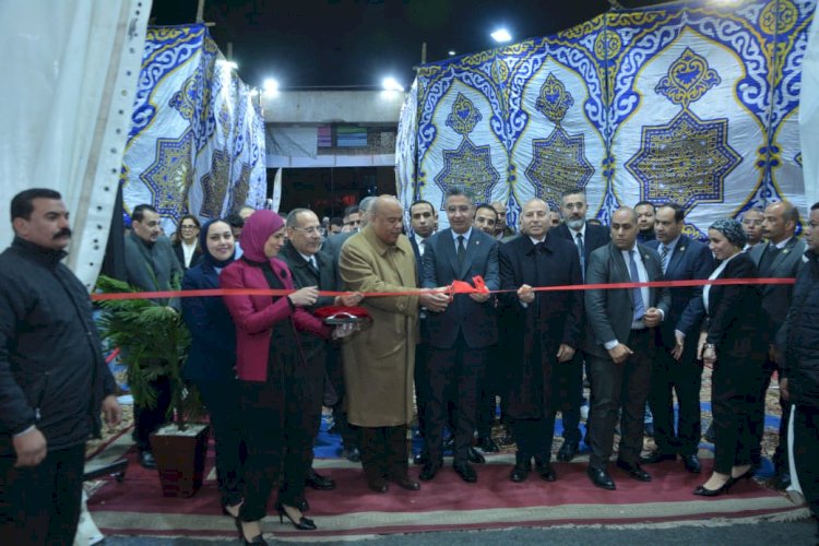 وزير التموين  يفتتح معرض أهلاً رمضان بميدان السواح بالقاهرة