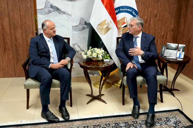 وزير البترول يستقبل الرئيس الإقليمى لشركة بى بى للشرق الأوسط