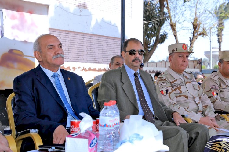 محافظ سوهاج يشهد انشطة مدرسة المراغة الثانوية الصناعية العسكرية بنين