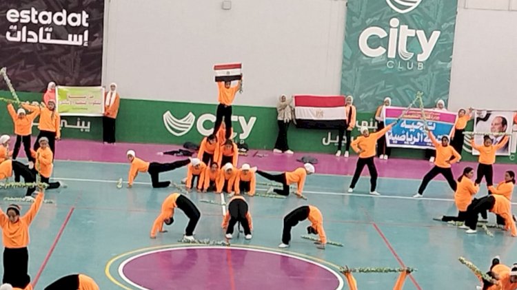 وكيل تعليم كفر الشيخ يشهد حفل تقييم العروض الرياضية