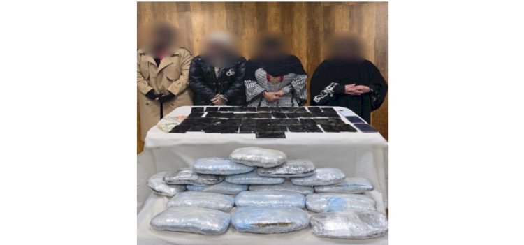 القبض علي 4 سيدات بحوزتهن مخدرات بالسويس