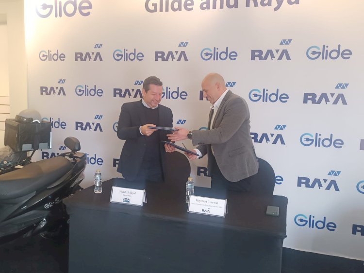 تريدكو لوسائل النقل (جلايد) وراية للإلكترونيات يوقعان عقد شراكة استراتيجية