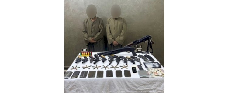 القبض علي متهمين بحوزتهما اسلحة بالاقصر