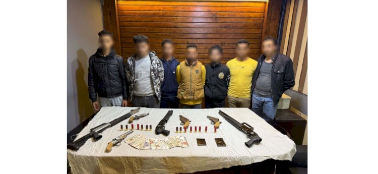 القبض علي المتهمين باطلاق اعيرة نارية بالقليوبية