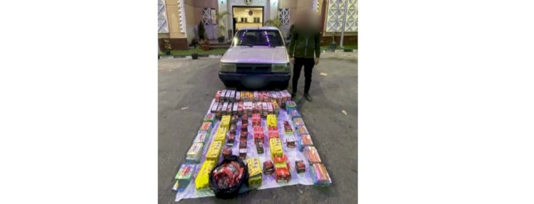 ضبط تاجر الالعاب النارية بالسويس وبحوزته 28702 ألف قطعة
