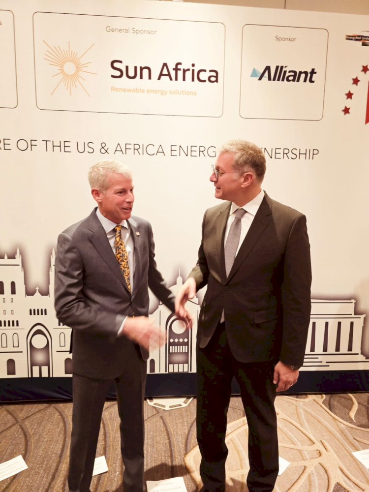 وزير الطاقة الامريكي يستقبل وزير البترول في القمة العاشرة للطاقة بواشنطن