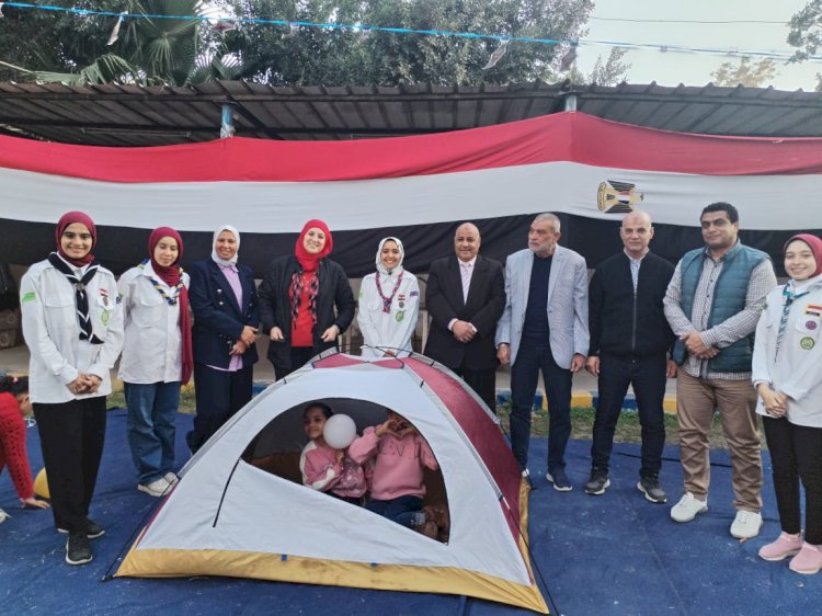 منتخب الجواله بجامعة كفر الشيخ يشارك في اليوم الكشفي الترويحي والافطار الجماعي