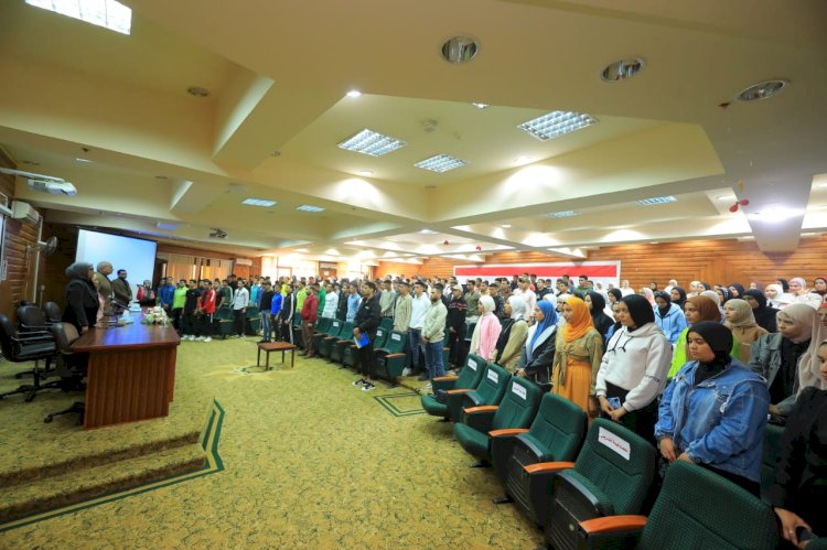 استمرار فعاليات الاسبوع البيئي وريادة الاعمال بجامعة كفر الشيخ