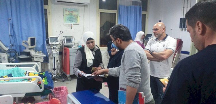وكيل وزارة الصحة ببني سويف تقوم بزيارة مفاجئة لمستشفى الفشن المركزي