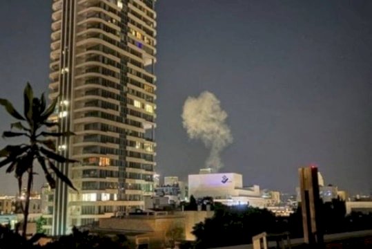 الحوثي يقصف يافا