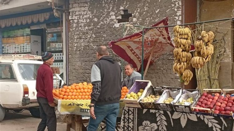 ضبط 60 مخالفة خلال حملة لرفع إشغالات الطريق بالمنيا