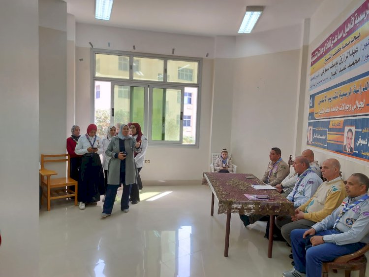 جامعة كفر الشيخ تنظم فعاليات الدراسه الرسمية للقاده الجدد ومساعدات قادة الجواله