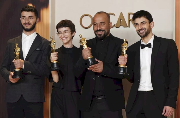 الضفة الغربية : الاعتداء واعتقال مخرج فيلم لا أرض أخري  الحاصل علي الأوسكار