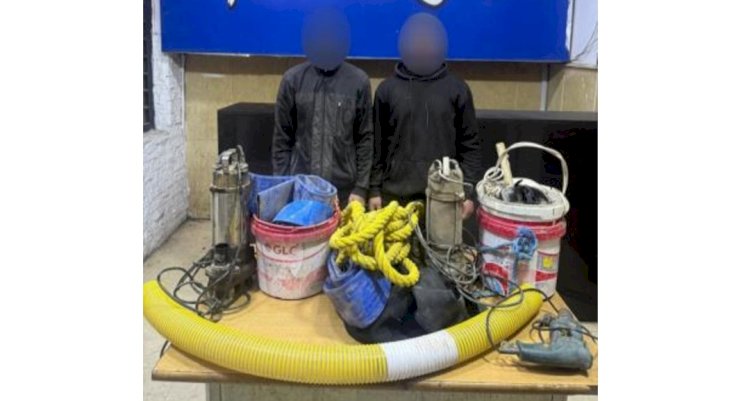 ضبط شخصين لقيامهما بالتنقيب عن الآثار بالقاهرة