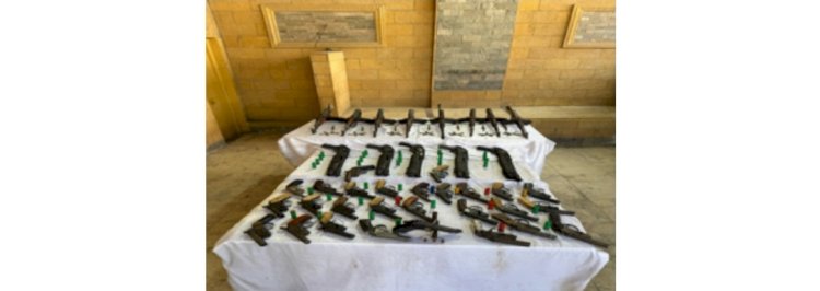 ضبط تحار الاسلحة والهاربين من احكام بثلاثة محافظات