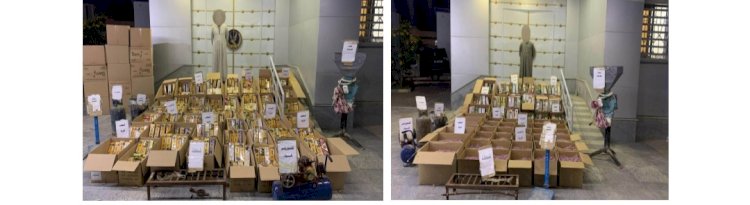 ضبط أكثر من 100 مليون قطعة ألعاب نارية   خلال شهر على مستوى الجمهورية