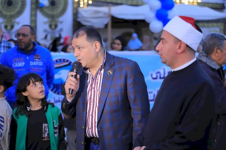 البديوى السيد عقب صلاة العيد لدعم فلسطين..كلنا خلف الرئيس السيسى والدولة المصرية