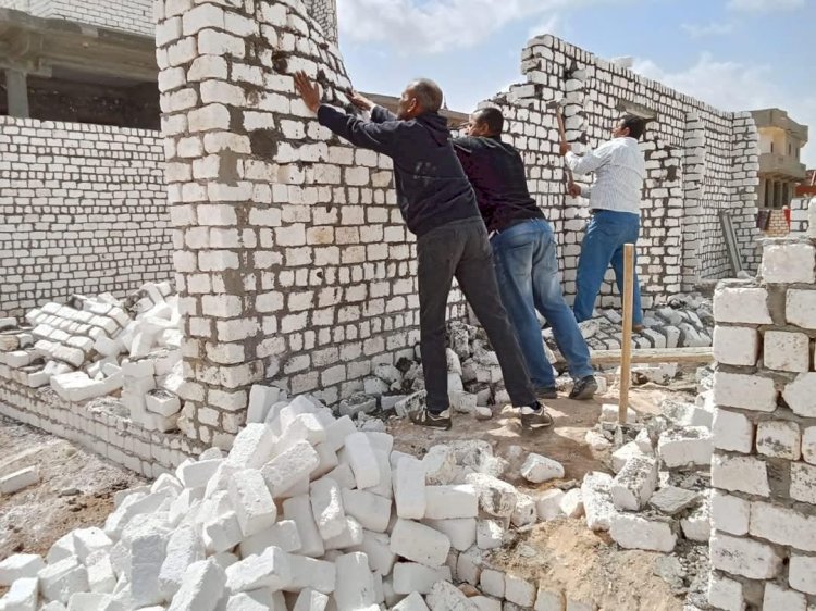 استصلاح الاراضي ازالة جميع التعديات على الاراضي الزراعية علي مستوي الجمهورية