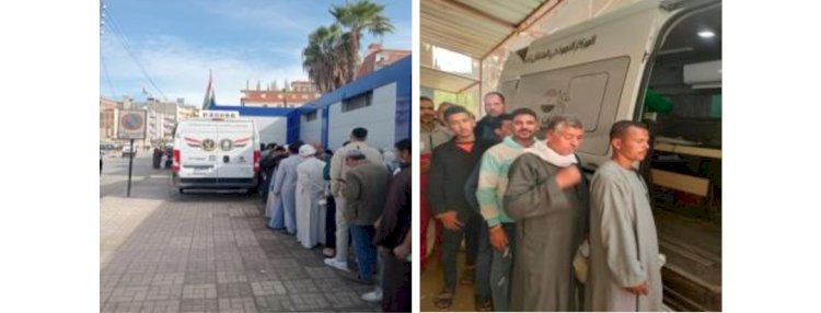 الأحوال المدنية تواصل إيفاد القوافل المجهزة لحصول المواطنين على جميع الخدمات