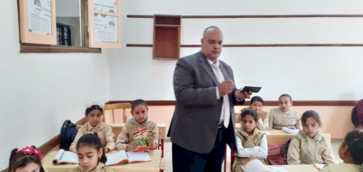 جولة تفقدية لمديرالتعليم العام بقنا لمتابعة المدارس