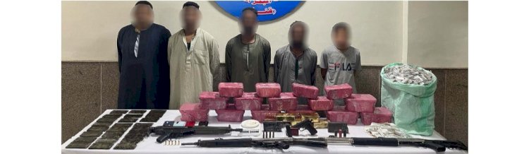 مصرع تاجرين وضبط 5 آخرين من تجار المخدرات عقب تبادل اطلاق النيران مع الشرطة بقنا