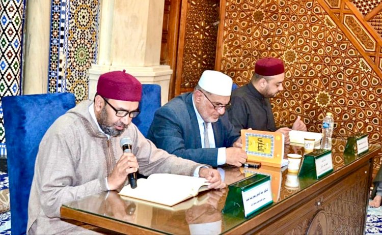 انعقاد المجلس الحديثي لقراءة صحيح الإمام البخاري بالإسناد المتصل بمسجد الحسين