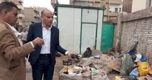 حملات مكثفة لرفع الاشغالات ومتابعة رخص المحال العامة بمراكز المنيا