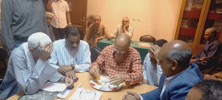 عبيد أبو الري، رئيسًا لنادي أدب قصر ثقافة قوص