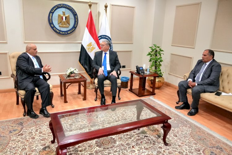 وزير البترول والثروة يستقبل الأمين العام لمنظمة "أوابك "