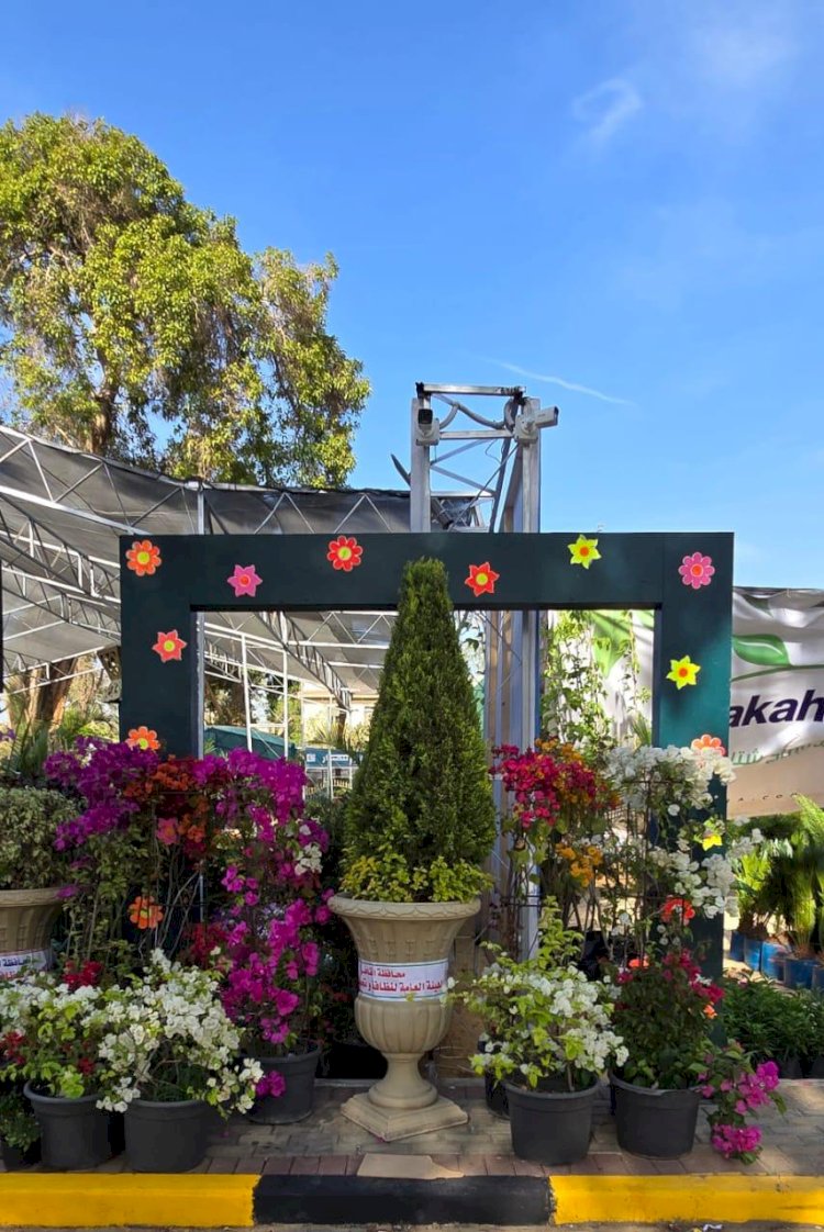 اليوم وزير الزراعة يفتتح معرض زهور الربيع بالدقي