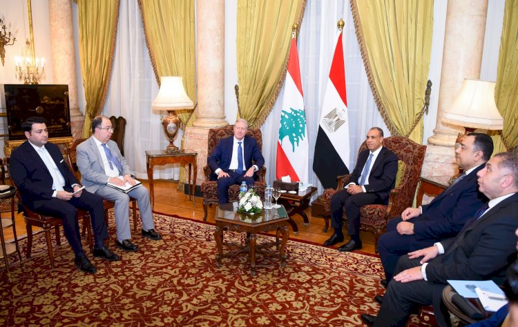 وزير الخارجية والهجرة يستقبل وزير خارجية لبنان