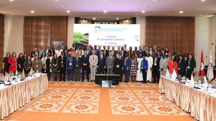 وزير الزراعة يفتتح الدورة السابعة للجمعية العامة لمرصد الصحراء والساحل بتونس