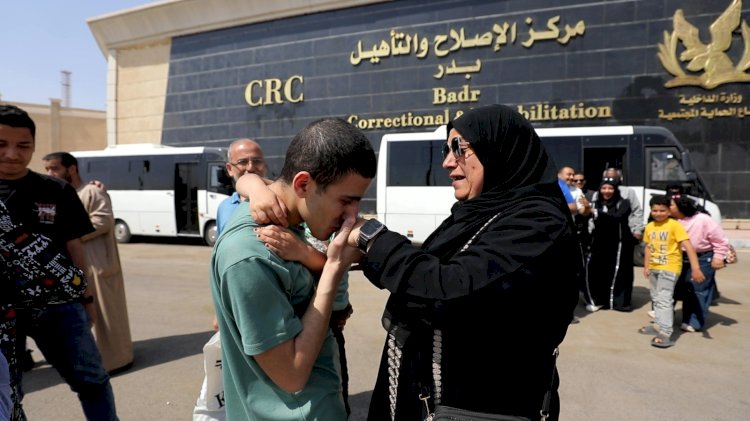 الإفراج بالعفو عن ٧٤٦من النزلاء المحكوم عليهم بمناسبة عيد تحرير سيناء