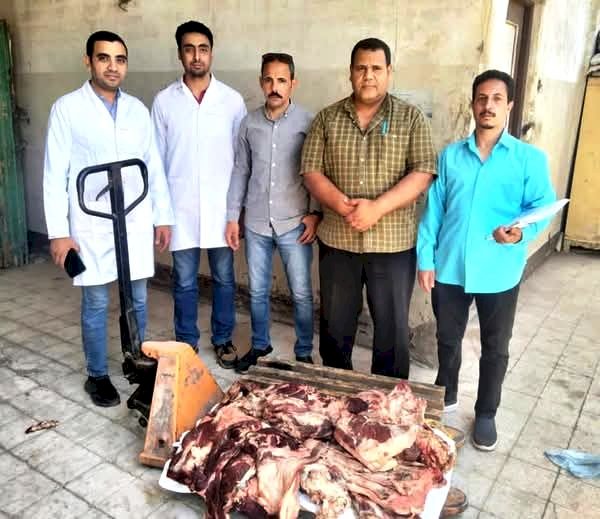 حملات تموينية مكثفة اسفرت عن تحرير 26 مخالفة وضبط لحوم غير صالحة للاستهلاك