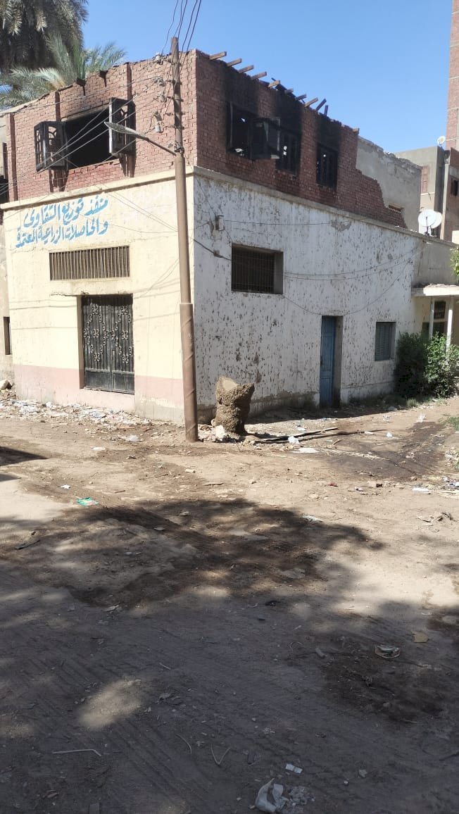 حريق بمخزن إحدى الجمعيات الزراعية ببنى سويف وقوات الحماية المدنية تتمكن من السيطرة 