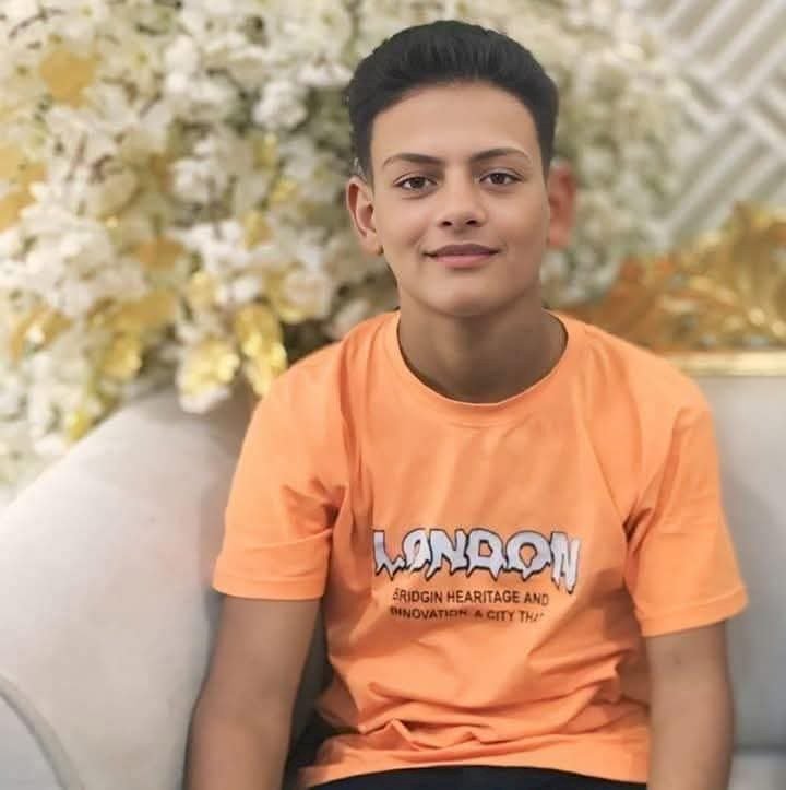 خالص العزاء لوفاة الطالب حازم ياسر أحمد أبو الفضل