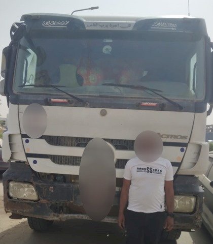 نكشف فيديو قيام قائد سيارة نقل السير برعونة بالقاهرة