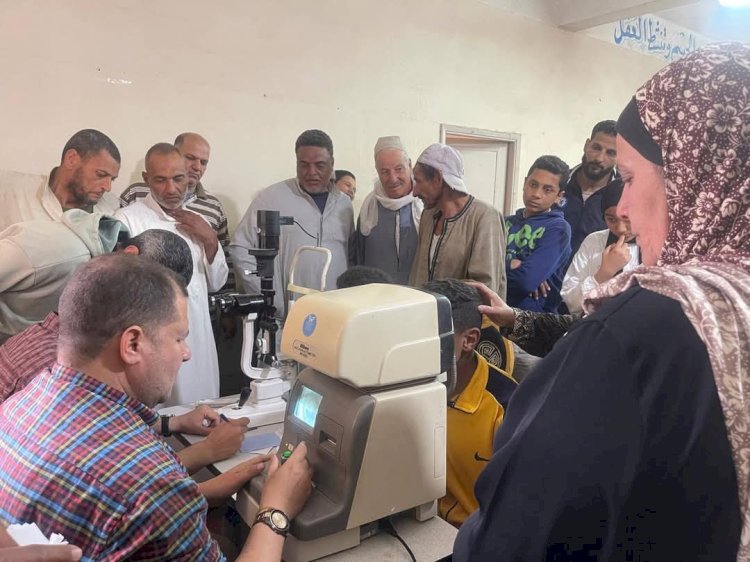 كيان شباب بحري ينظم قافلة طبية مجانية لأهالي أبو مندور بكفر الشيخ