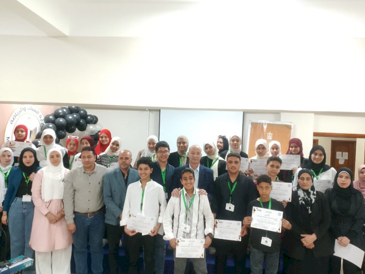 وكيل وزارة الشباب بكفر الشيخ يشهد ختام برنامج  سفراء ضد الفساد