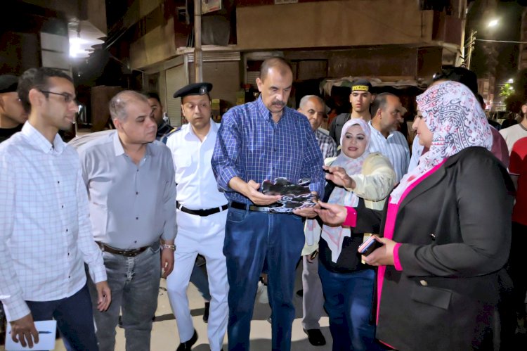 سراج يتفقد مشروعات التطوير والتجميل بمدينة سوهاج