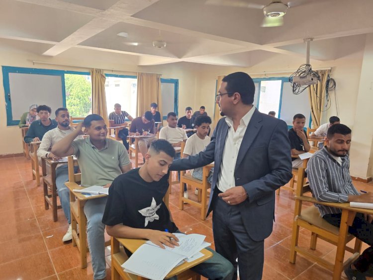 بدء امتحانات الفصل الدراسي الثاني بالمعهد الفني الصحي بقنا